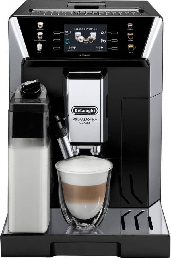 De'Longhi Volautomatisch koffiezetapparaat PrimaDonna Class ECAM 550.65.SB, zwart