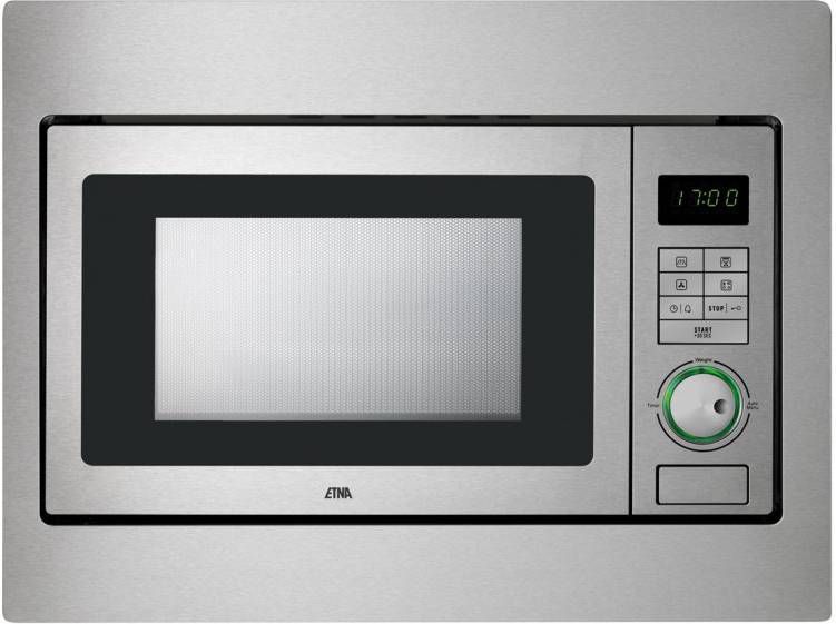 Etna CM125HRVS Inbouw combi magnetron Zwart