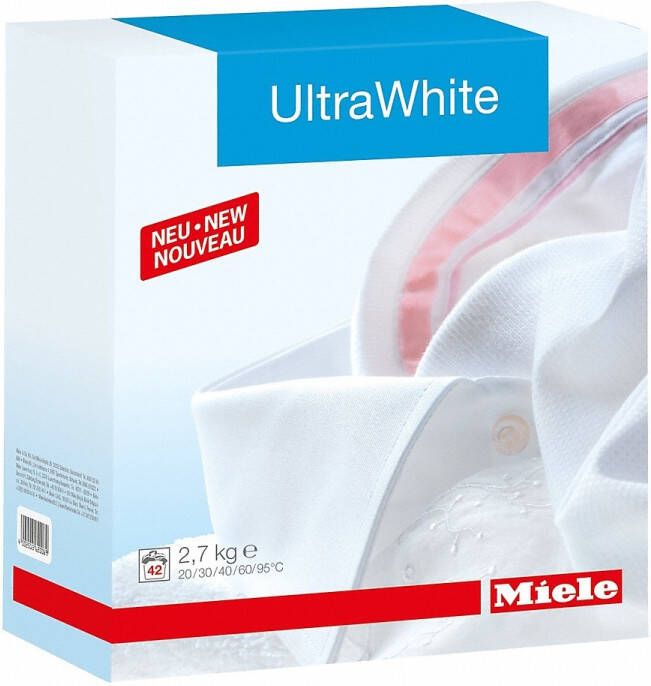 Miele Ultrawhite hoofdwasmiddel Wasmachine accessoire Wit