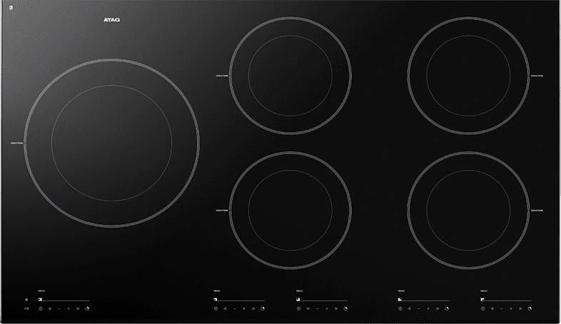 ATAG Inductiekookplaat met 5 zones 80 cm HI9271M