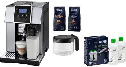 De'Longhi Volautomatisch koffiezetapparaat ESAM 428.80.SB PERFECTA EVO, met koffiekanfunctie, inclusief koffiepot ter waarde van vap en onderhoudsset ter waarde van vap