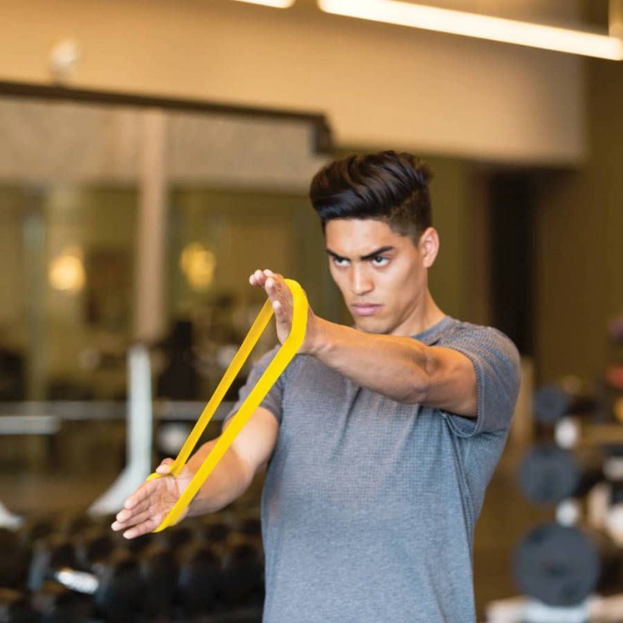 vidaXL Sklz Mini Bands Multi resistance Training Band Set Met Mobiele Video&apos