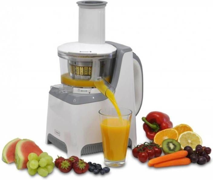 Trebs Slow juicer 150 Watt met Gratis ijs Accessoires